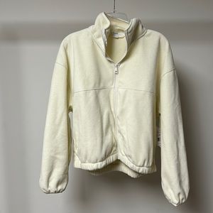 Beyond yoga feeling chill jacket cream